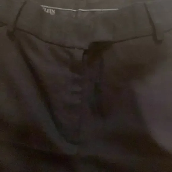 Anne Klein Black Wool Suit Pants/Trousers Flat Front EUC Sz 14P Business - Picture 4 of 10